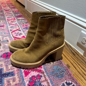 SOLD Dolce Vita Tan Heeled Boots